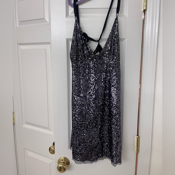Free people sequin mini dress - Picture 1 of 4